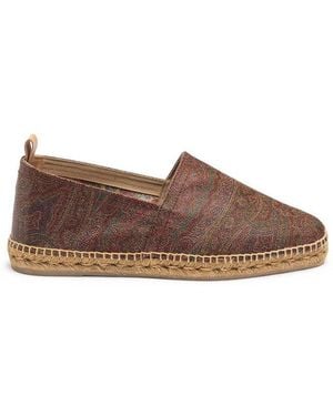 Castañer X Etro Pablo Espadrilles - Brown