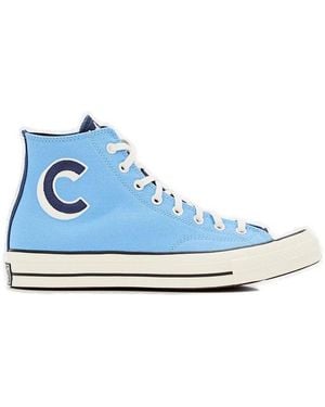 Converse Chuck 70 High Lace-Up Sneakers - Blue