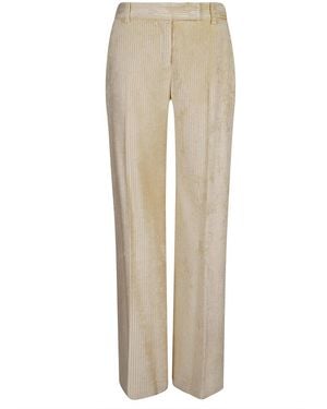Ermanno Scervino Straight-Leg Corduroy Pants - Natural