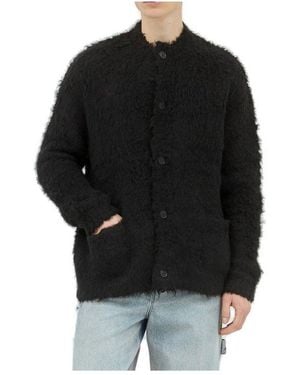 Acne Studios Long Sleeved Cardigan - Black