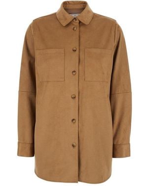 Urbancode Tech Fabric Stretch Shirt - Brown