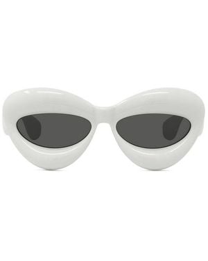 Loewe Cat-eye Frame Sunglasses - Gray