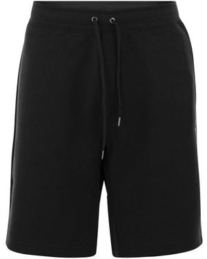 Polo Ralph Lauren Pony Embroidered Drawstring Shorts - Black