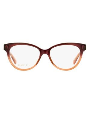 Gucci Cat Eye Frame Glasses - Black