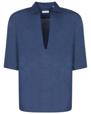 Tagliatore Linen Shirt - Blue