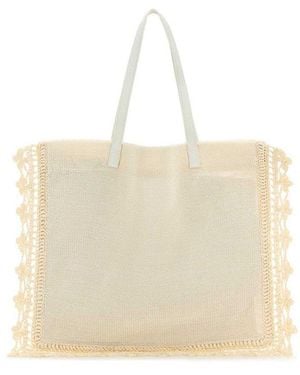 JW Anderson Crochet Tote Bag - Natural