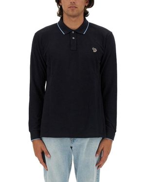Paul smith long sleeve polo shirt sale online