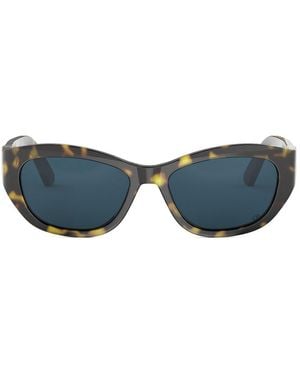 Dior Butterfly Frame Sunglasses - Blue