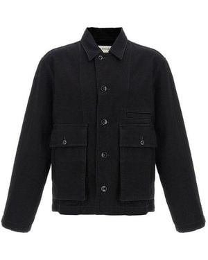 Lemaire 'boxy Jacket' Jacket - Black