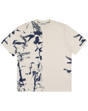 Stone Island Luisaviaroma Short Sleeve T-shirt in Gray for