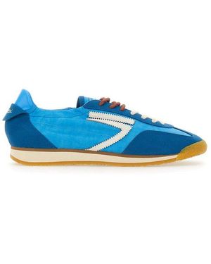 PURAAI 6.02 Phanter Basil Lace-Up Trainers - Blue