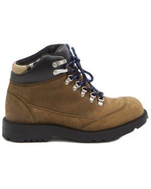 Burberry Moor Lace-Up Hking Boots - Brown