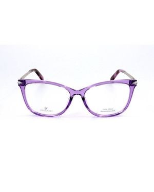 Swarovski Eyewear Cat-Eye Glasses - Black