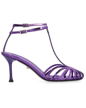 ALEVI Jessie Strappy Sandals - Purple