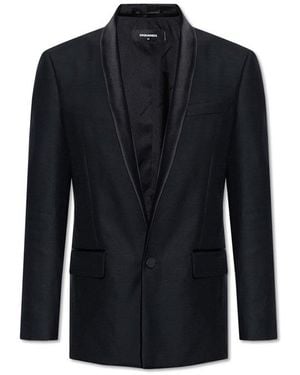 DSquared² Single Breasted Tailored Blazer - Blue