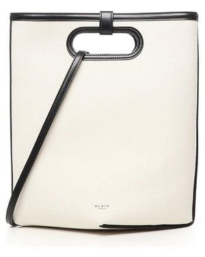 Alaïa Folded Medium Tote Bag - Black