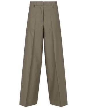 P.A.R.O.S.H. Wide Leg Pants - Green