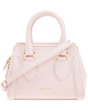 McQueen Birdee Mini Tote Bag - Pink