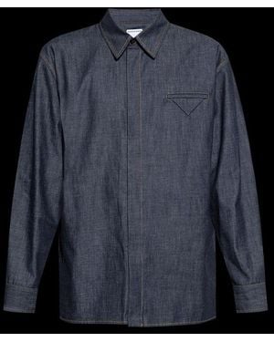 Bottega Veneta Denim Shirt - Black