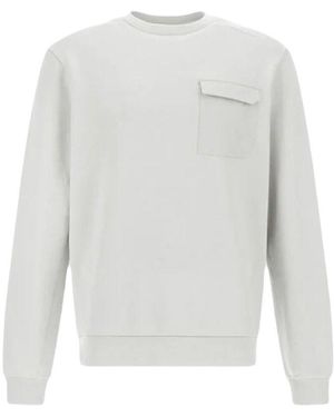 Herno Long-Sleeved Crewneck Sweatshirt - White