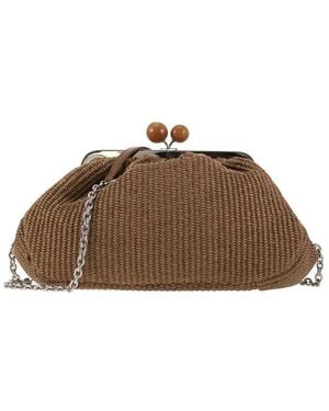 Weekend by Maxmara Pasticcino Fortuna Medium Siena Clutch Bag - Brown
