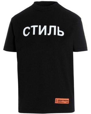 Heron Preston T-shirt - Black