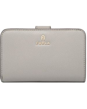 Furla Snap Closure Wallet - Gray