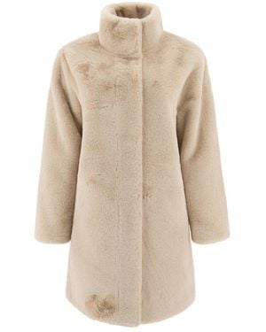 Apparis Blair Longline Coat - Natural