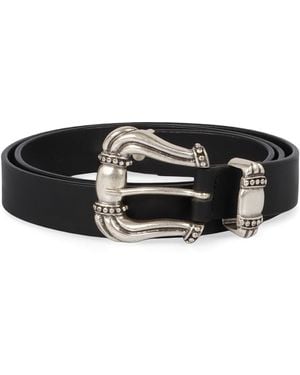 Magda Butrym Buckle Belt - Black