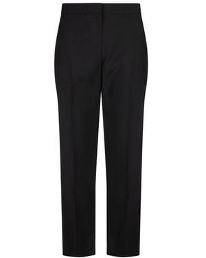 McQueen Straight-Leg Tailored Pants - Black
