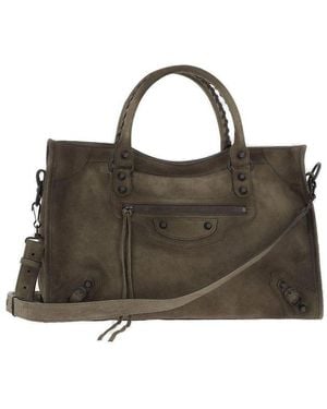Balenciaga Le City Bag Medium Tote Bag - Brown