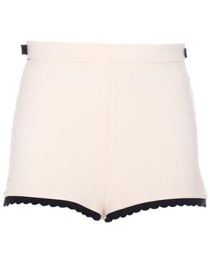 Elisabetta Franchi Butter Shorts - Natural
