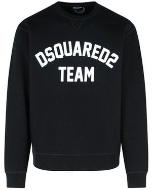 DSquared² Cotton Sweatshirt - Black