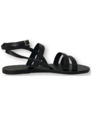 Manebí X Alex Riviere Mika Double Strap Sandals - Black