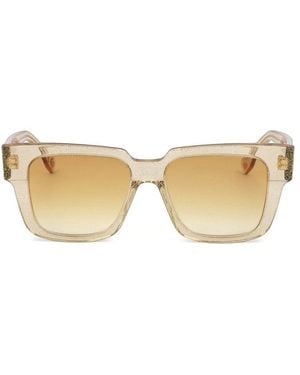 Agent Provocateur Square Frame Full Rim Sunglasses - Yellow