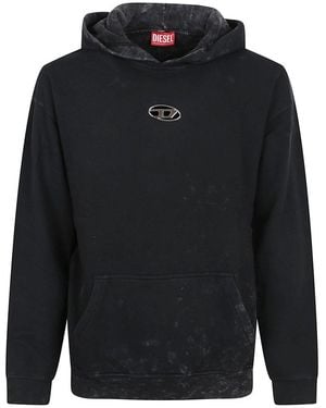 DIESEL Hooded Sweatshirt - Blue
