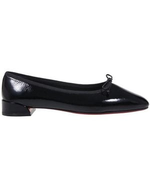 Christian Louboutin Sweetie Jane Bow Detailed Ballerinas - Black
