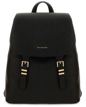 MICHAEL Michael Kors Leather Backpack - Black