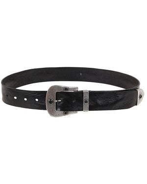P.A.R.O.S.H. Engraved Buckle Belt - Black