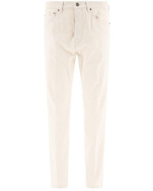 Lardini Jimmy Medium Waist Trousers - Natural