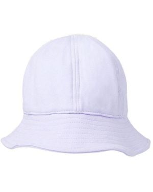 Flapper Agostina Twill Bucket Hat - White