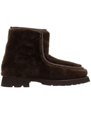 Hereu Armenta Zipped Boots - Brown