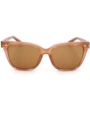 Swarovski Square Frame Sunglasses - Brown