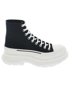McQueen Tread Slick Boots, Brand Size 41 Us - Black