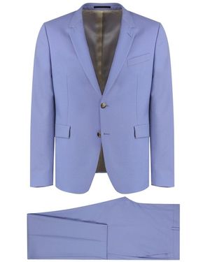 Paul Smith Two-Piece Single-Breasted Suit - Blue