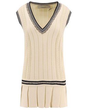 ワンピース Golden Goose NUMA V-NECK DRESS Golden Goose Numa V-Neck Dress in White | Lyst