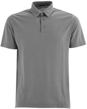 Zanone Classic Polo Shirt - Grey