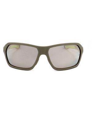 Under Armour Ua Recon Rectangle-Frame Sunglasses - Grey