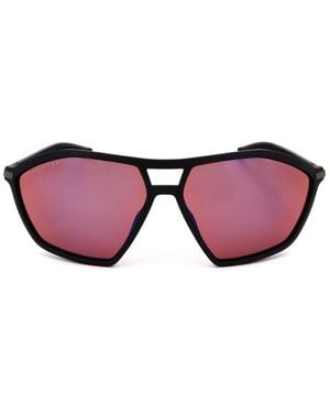 BOSS Geometric Frame Sunglasses - Pink