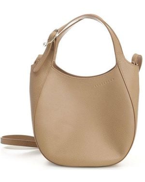 Longchamp Le Foulonné S Handbag - Natural